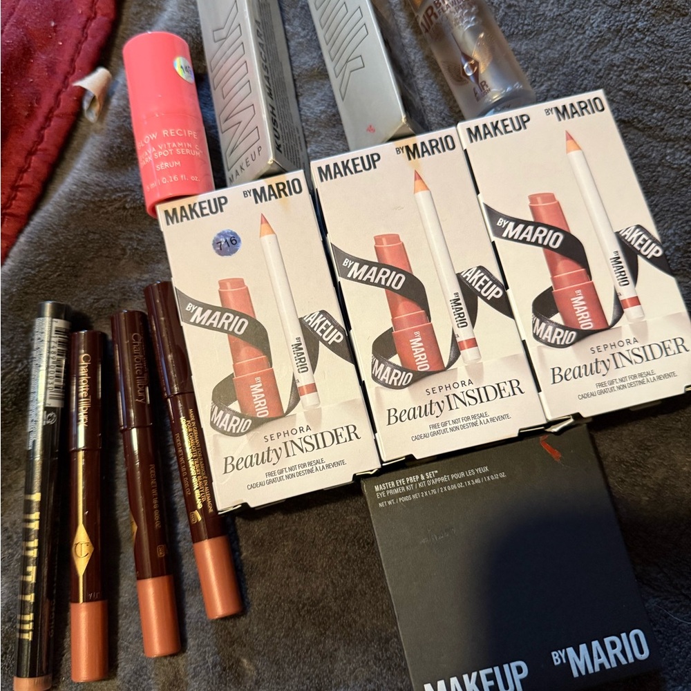 Makeup By Mario Brown and Cream Lip Liner Duo